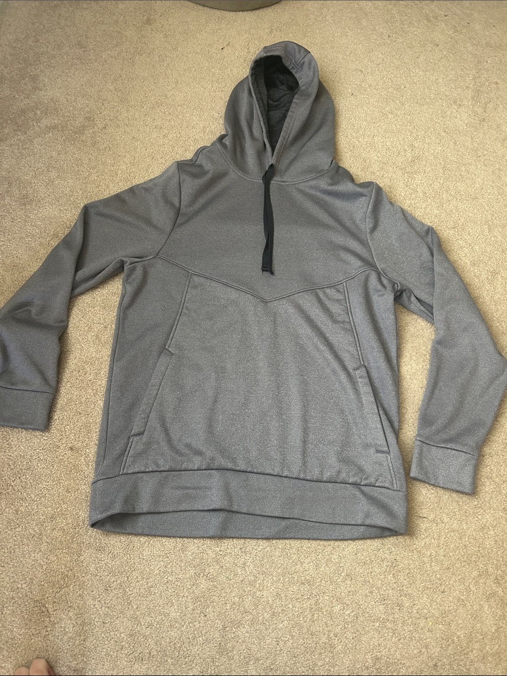 Tesla Light Gray Sherpa-Lined Pullover